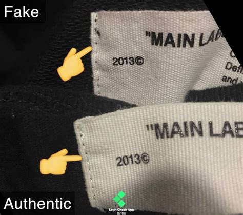 how to spot fake off white clothing|how to check off white products.